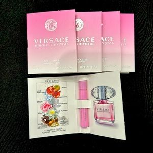 Versace Bright Chrystal samples bundle